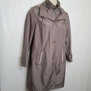 NWOT Novelti Hi-Low Trenchcoat